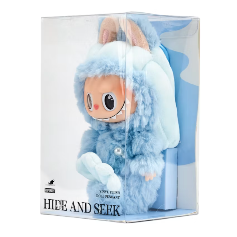 Pop Mart Labubu Hide and Seek In Singapore Series Vinyl Plush Pendant