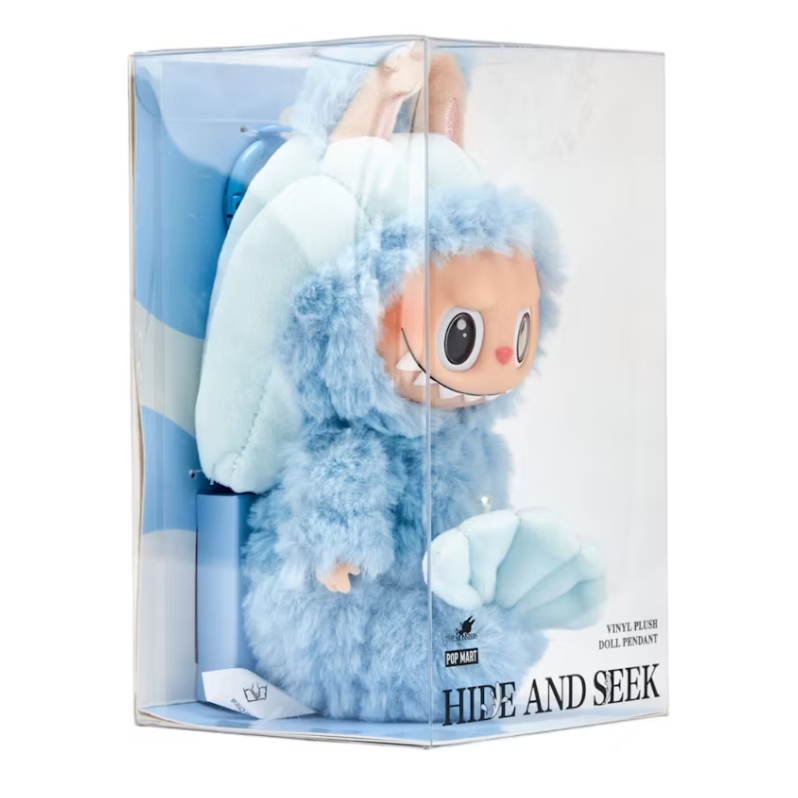 Pop Mart Labubu Hide and Seek In Singapore Series Vinyl Plush Pendant