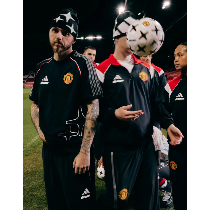 Drama X Adidas X United White Tee