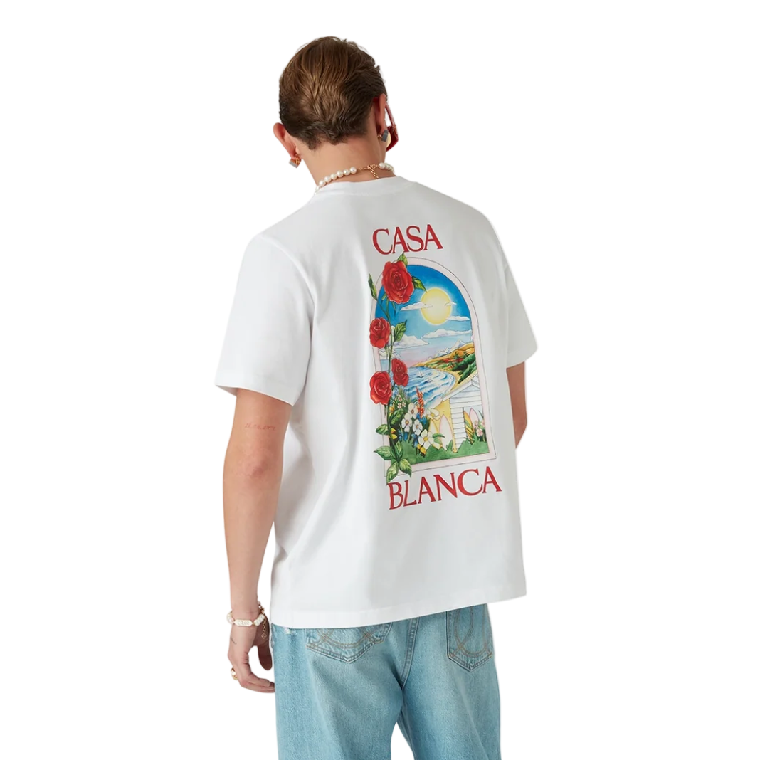 Casablanca LA Days T-Shirt White