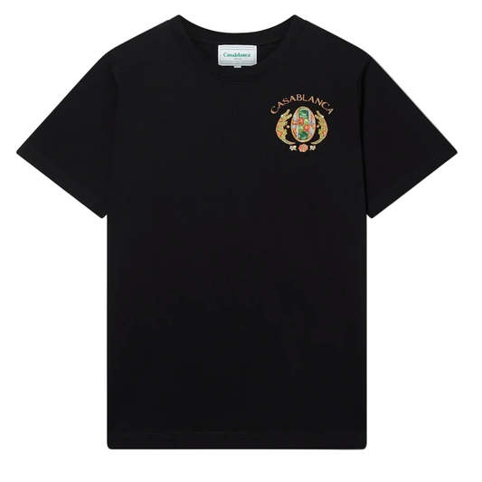 Casablanca Joyaux D'afrique Tennis Club T-Shirt Black