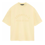 Fear of God Essentials Jersey Crewneck Tee Garden Yellow Fear of God Essentials Jersey Crewneck Tee Garden Yellow