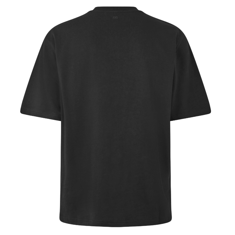 AMI Paris Ami de Coeur Patch T-Shirt Black
