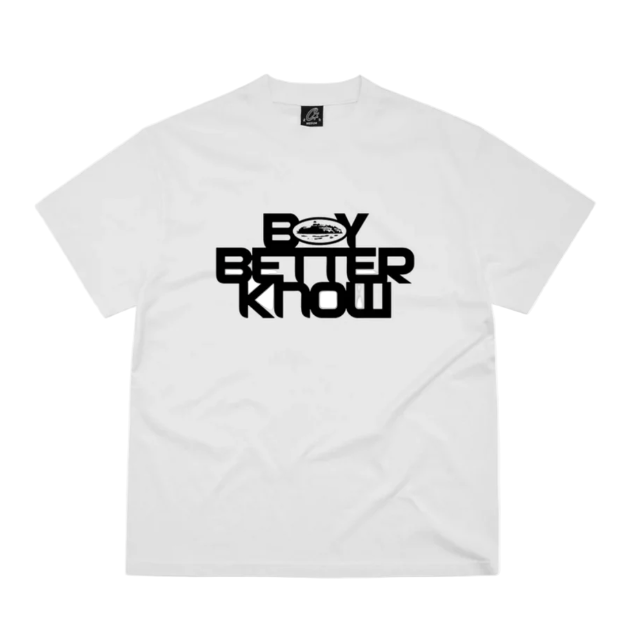Corteiz BBK Alcatraz Tee White