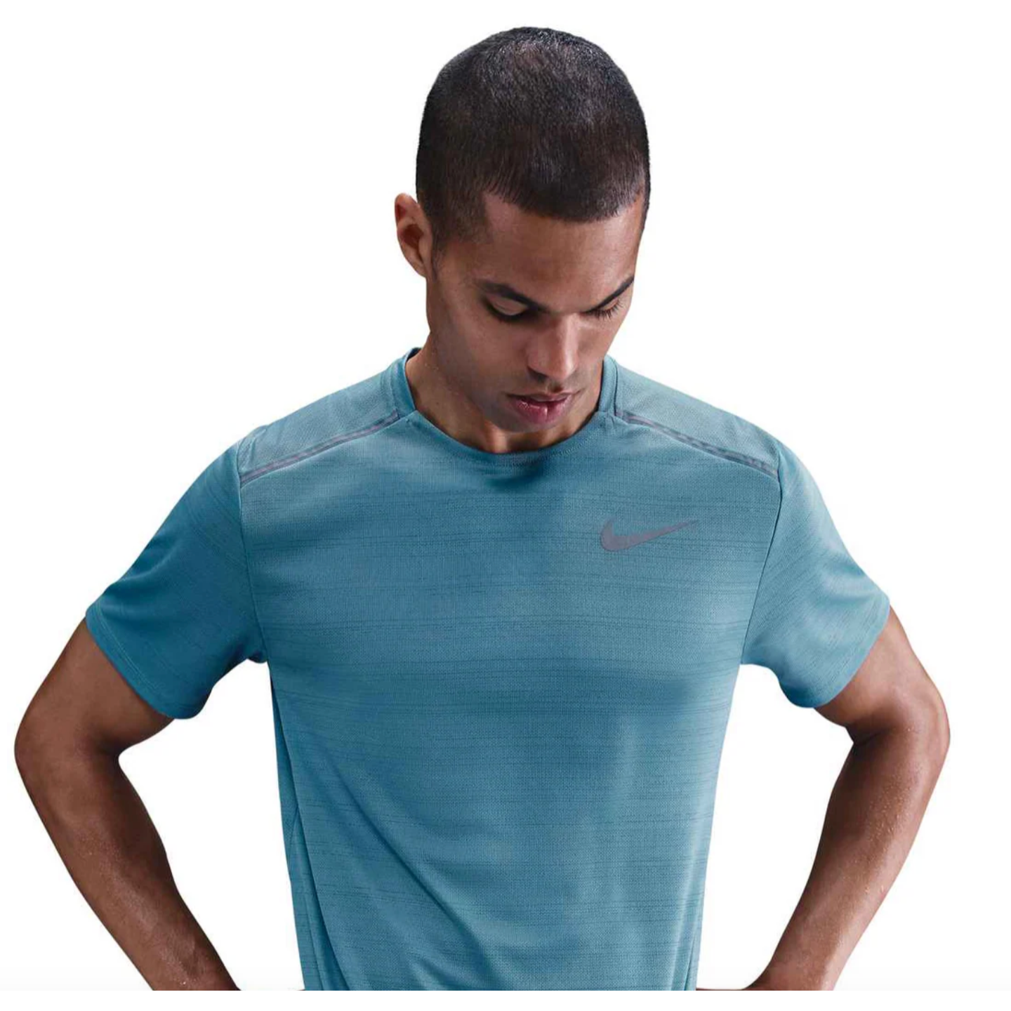 Nike Miler Tee 1.0 Denim Turquoise