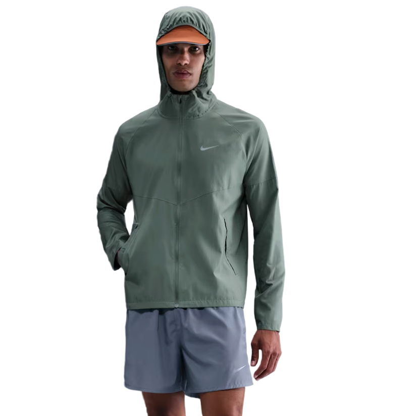 Nike Miler Men's Repel Running Jacket Green