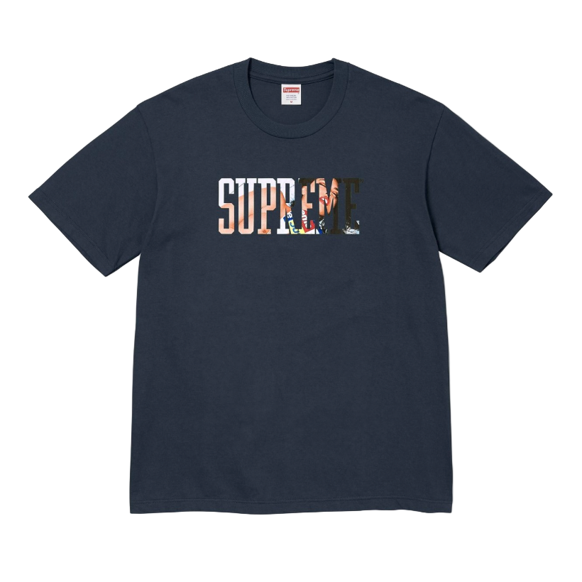 Supreme Tera Patrick Collegiate Tee Navy