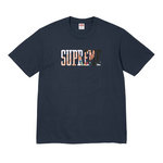 Supreme Tera Patrick Collegiate Tee Navy Supreme Tera Patrick Collegiate Tee Navy