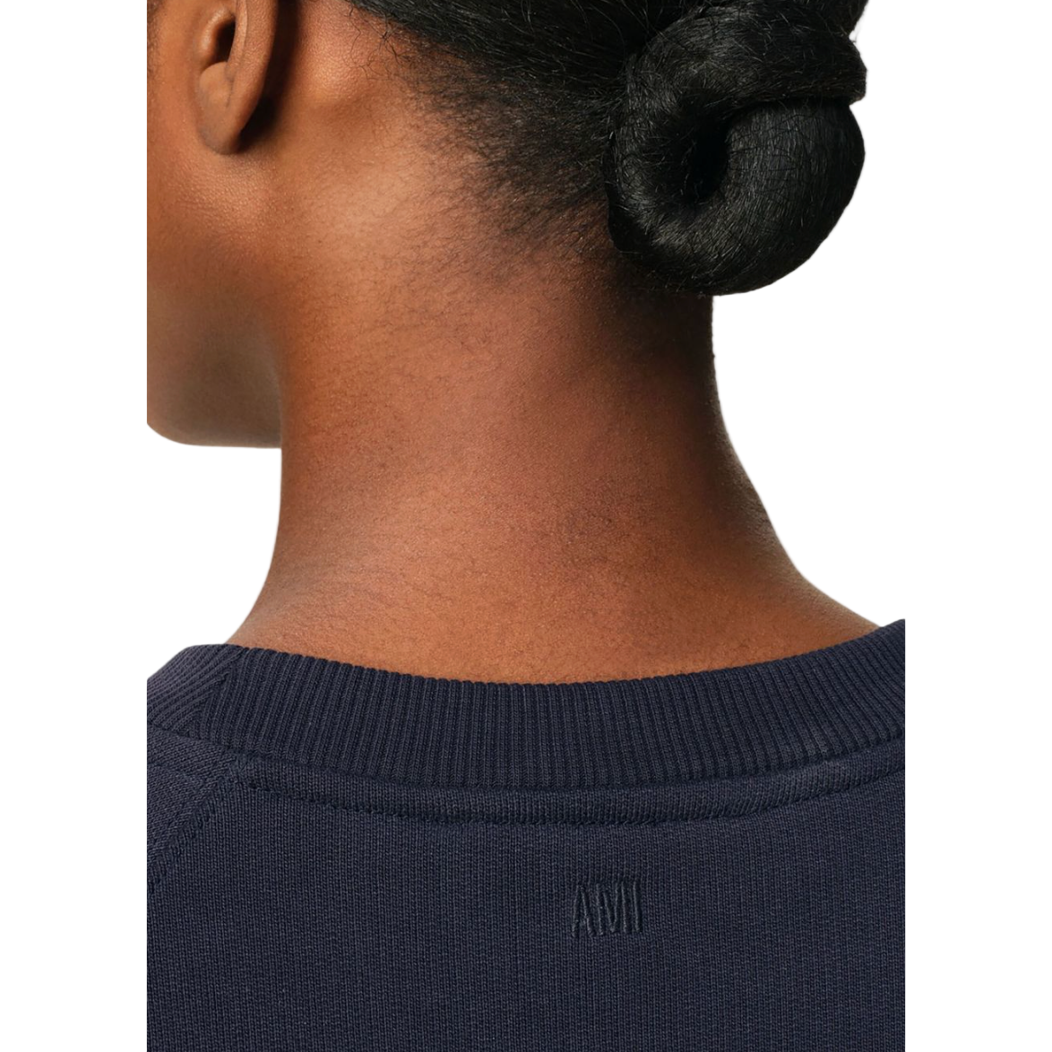 AMI Paris Ami De Coeur Sweatshirt Navy Blue