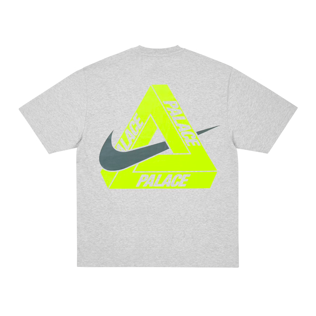Palace x Nike Tri Swoosh T-Shirt Grey Marl | Palace | KershKicks