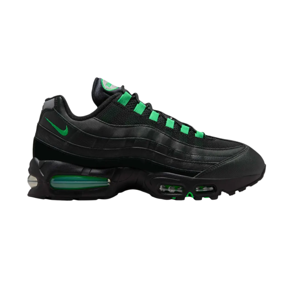 Nike Air Max 95 OG Big Bubble Black Green Shock | Nike | KershKicks