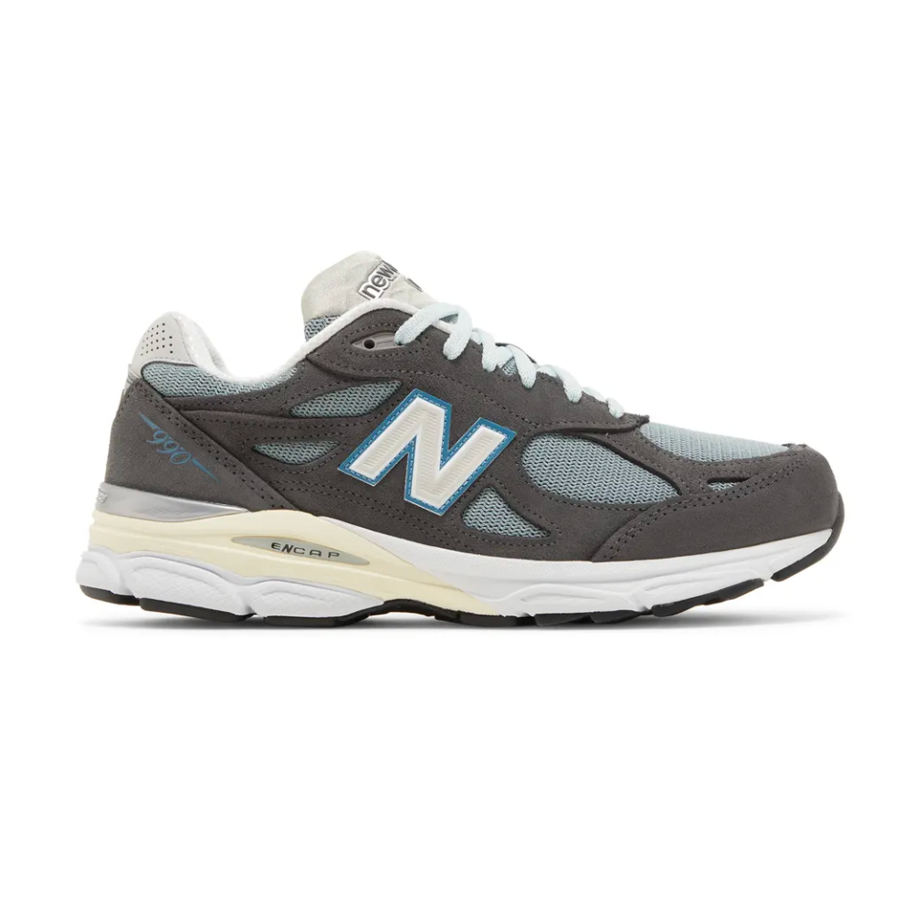 New Balance 990v3 MiUSA Kith Steel Blue | New Balance | KershKicks