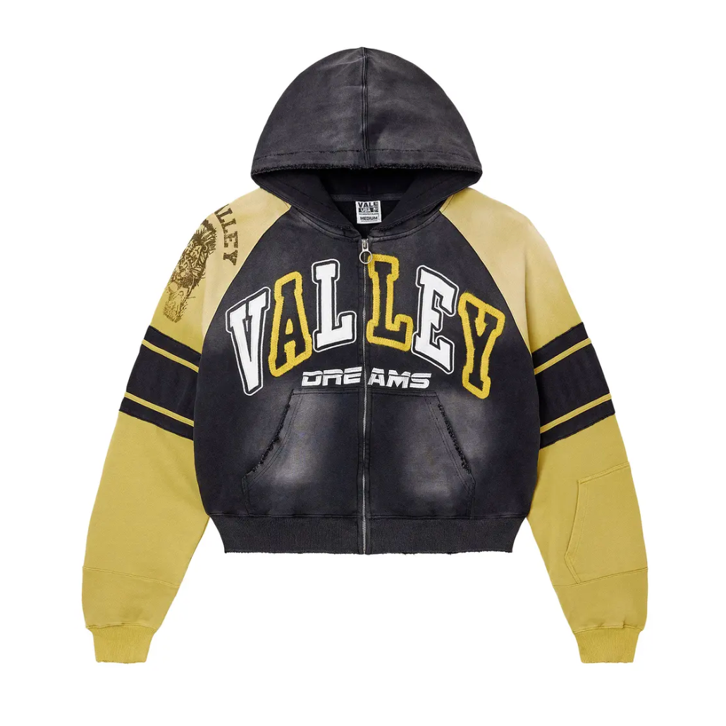 VALE FOREVER ジップアップパーカーLサイズ Vale Forever Lethal Zip Up Black/Yellow | Vale Forever | KershKicks