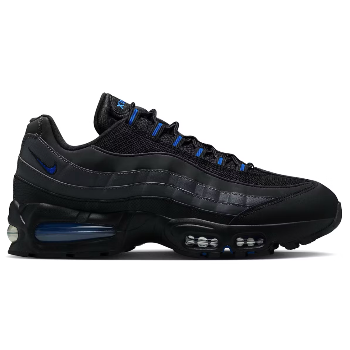 Nike Air Max 95 Big Bubble Black Game Royal