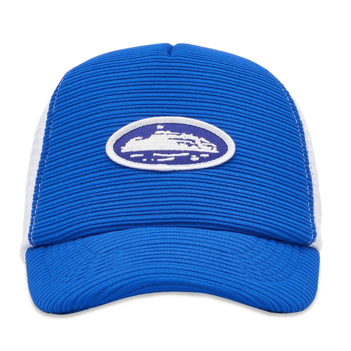 Corteiz Short Peak Trucker Royal Blue