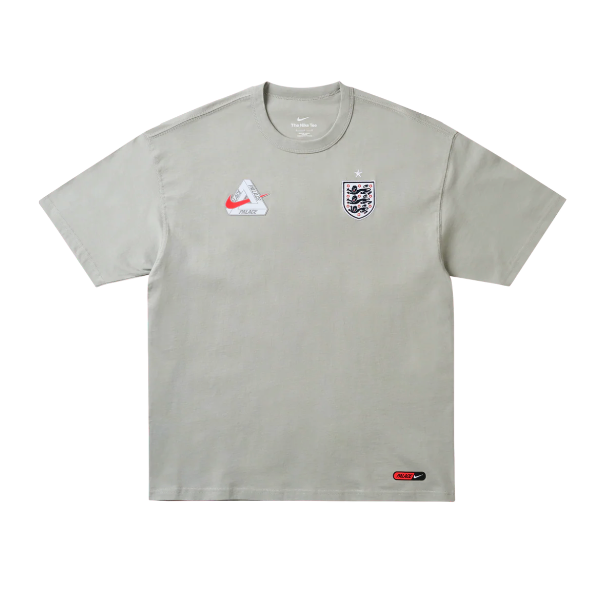 Palace x Nike England T-shirt Pewter Grey | Palace | KershKicks Palace x Nike England T-shirt Pewter Grey | Palace | KershKicks