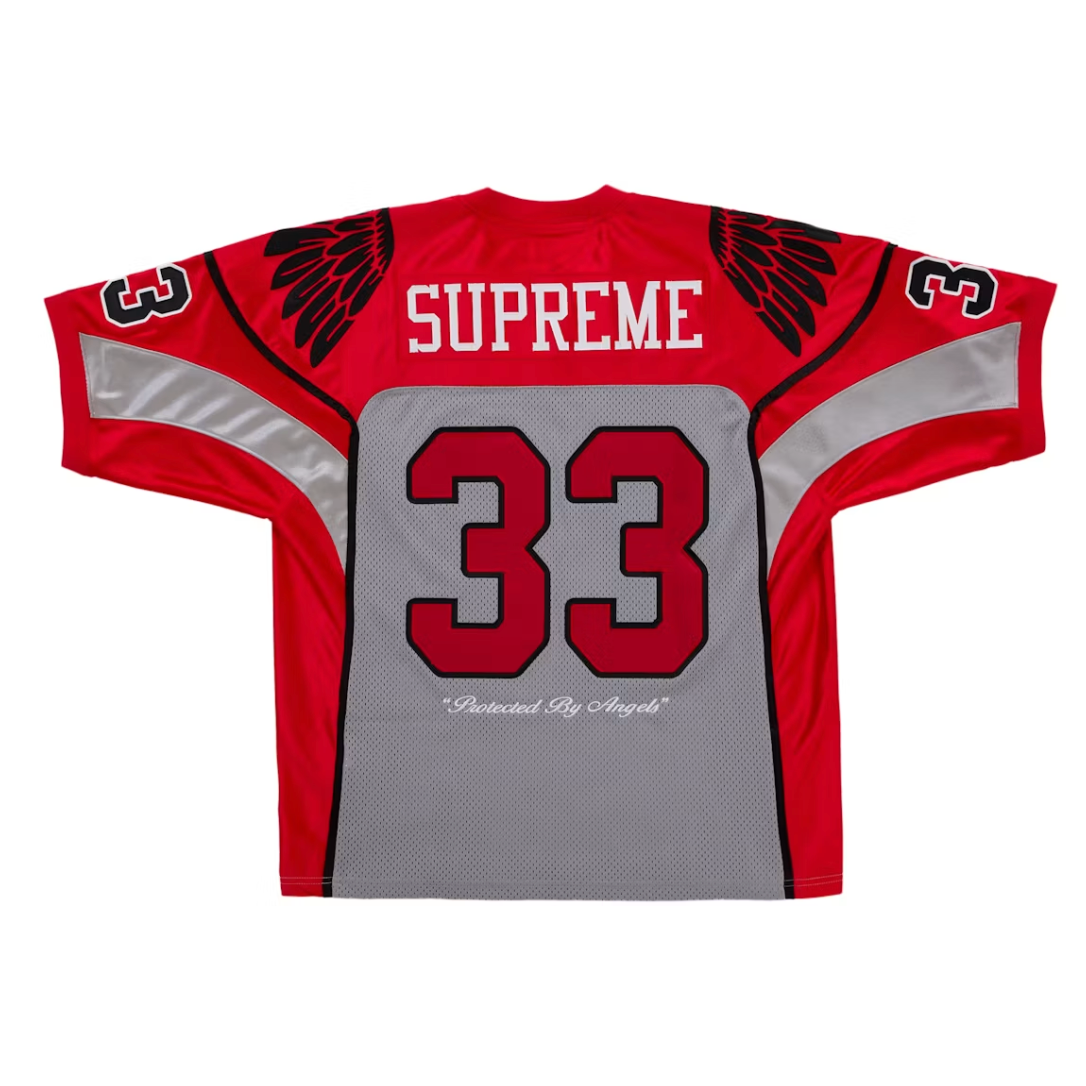 Supreme Wings Football Jersey Grey