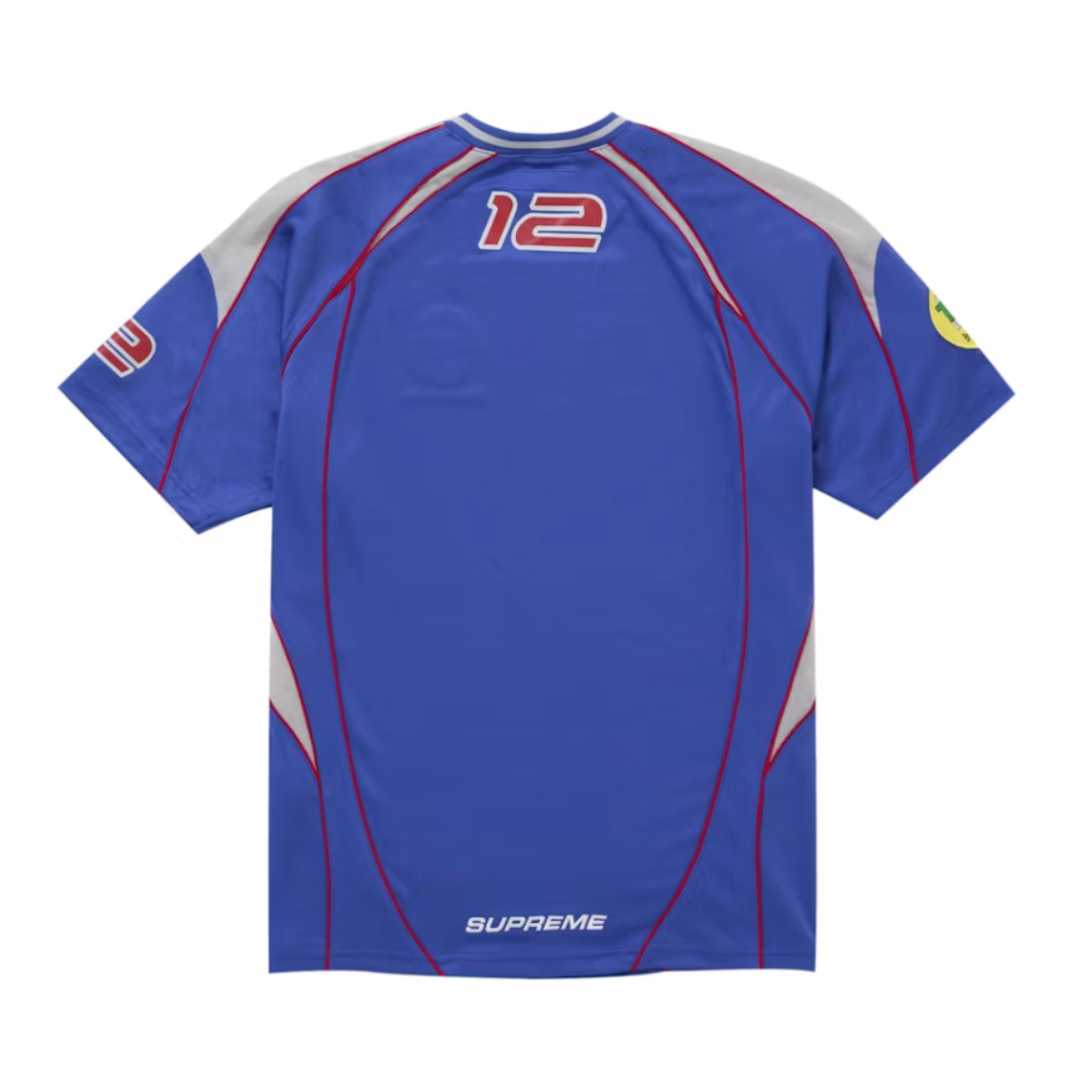 Supreme Piping Soccer Jersey Blue