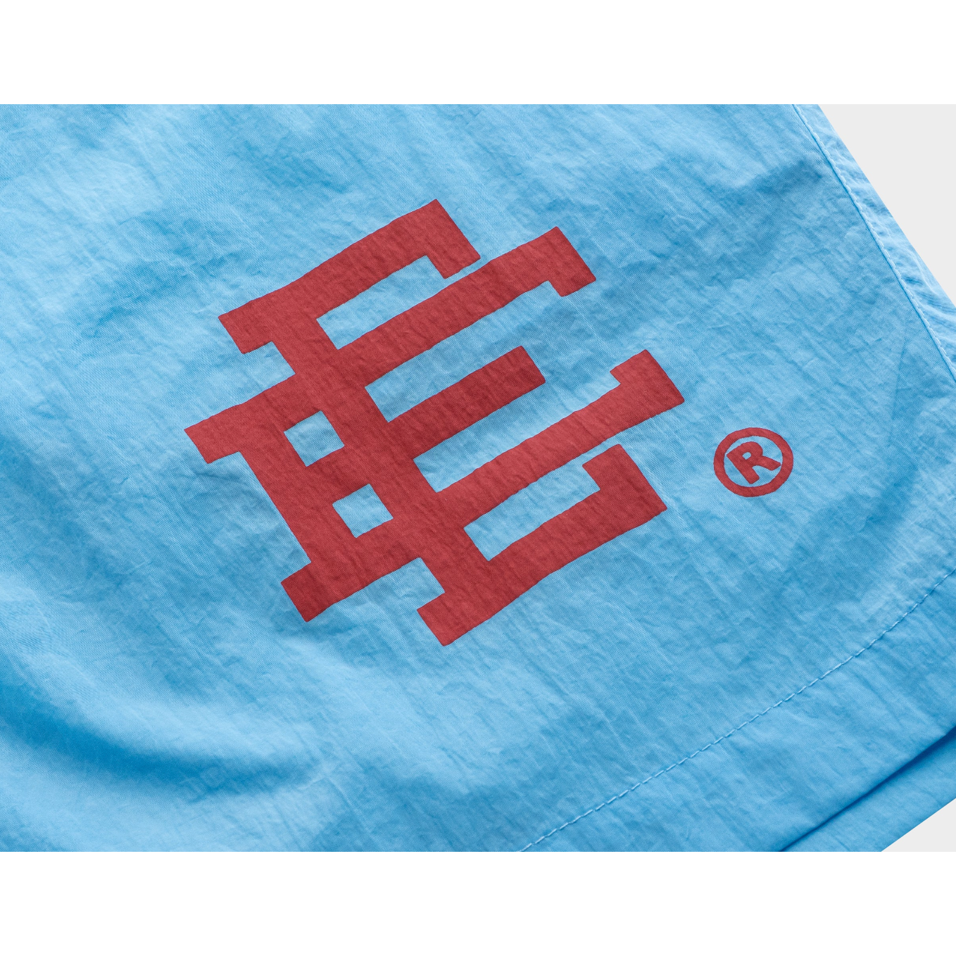 EE Swim Trunk Light Blue Orange