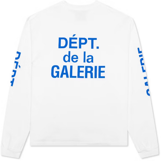 Gallery Dept. French Collector L/S Tee White Blue from GALLERY DEPT.