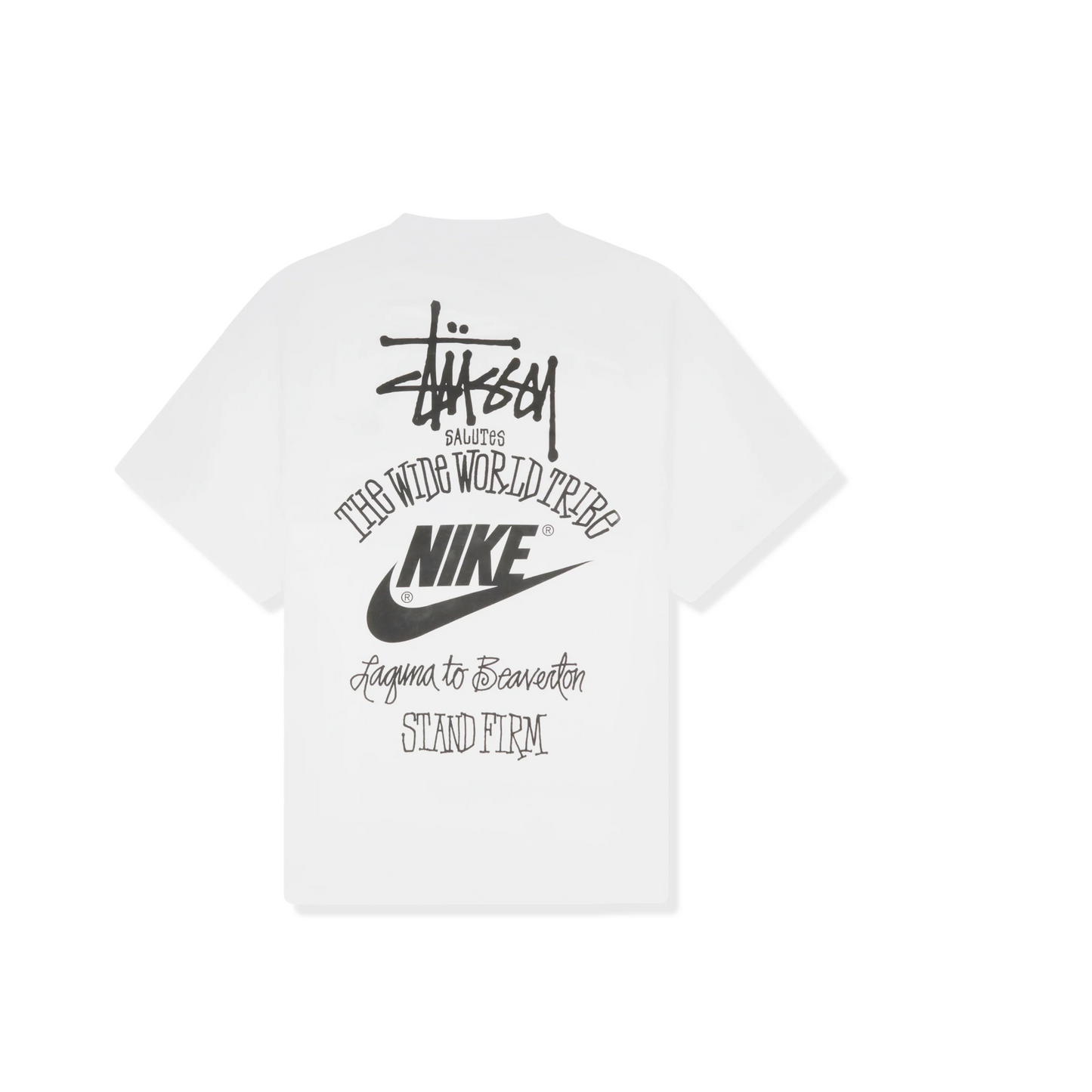 Nike x Stussy The Wide World Tribe T-Shirt Men's by Nike in Clothing. Available at KershKicks for £95.00. A must-have for fans of Nike looking to elevate their style with this T-Shirt.