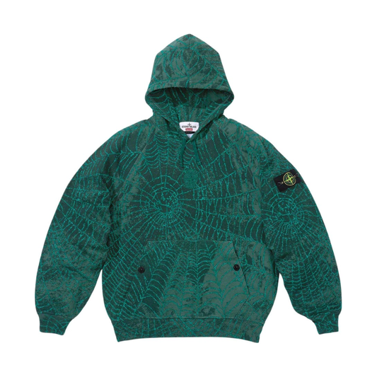 Supreme Stone Island Hooded Sweatshirt (FW23) Dark Green by Supreme from £383.00