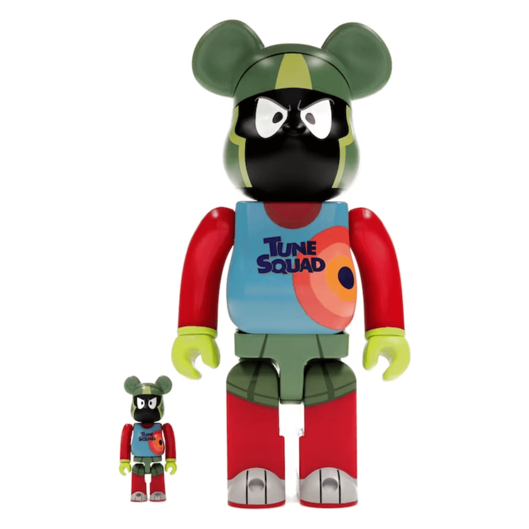 Bearbrick Space Jam A New Legacy Marvin the Martian 100 400 Set