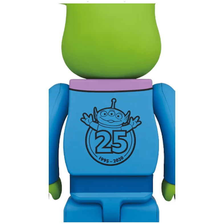 Bearbrick Disney Pixar Toy Story Alien 1000% by Bearbrick in Clothing Accessories. Available at KershKicks for £650.00. A must-have for fans of Bearbrick looking to elevate their style with this Accessories.