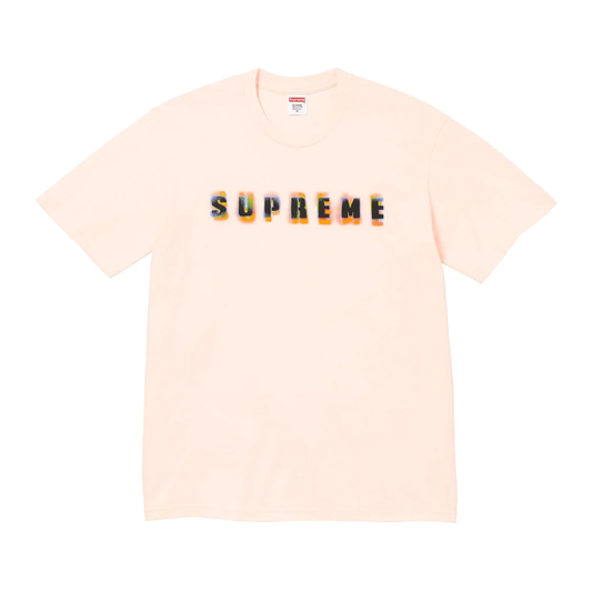 Supreme Stencil Tee Pale Pink by Supreme from £68.00