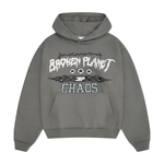 Broken Planet Chaos Hoodie Gunmetal Grey Broken Planet Chaos Hoodie Gunmetal Grey