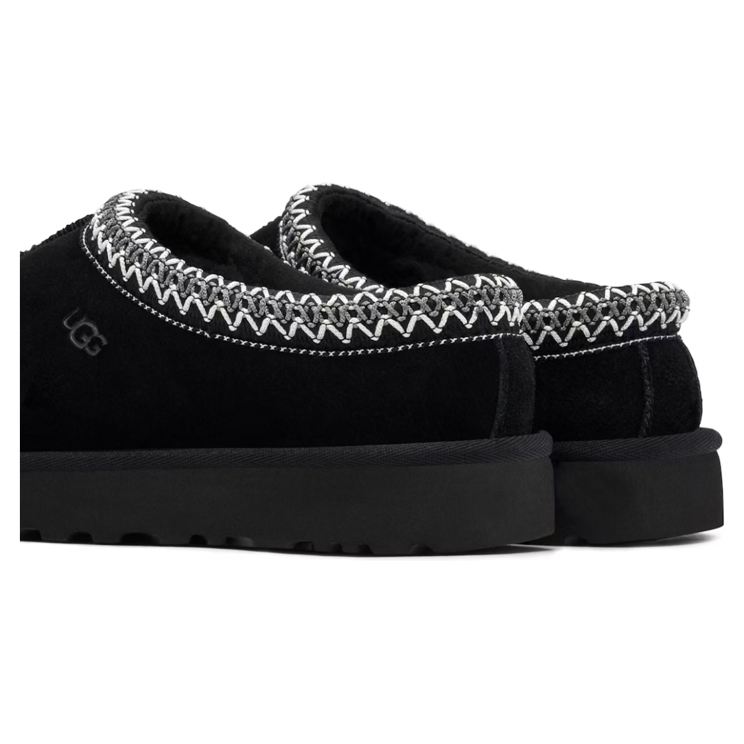UGG TASMAN SLIPPER BLACK WOMENS by UGG in Shoes. Available at KershKicks for £195.00. A must-have for fans of UGG looking to elevate their style with this Shoes.