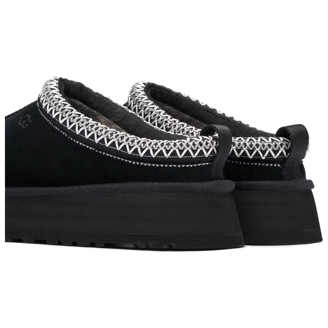 UGG TAZZ SLIPPER BLACK WOMENS by UGG in Shoes. Available at KershKicks for £195.00. A must-have for fans of UGG looking to elevate their style with this Shoes.