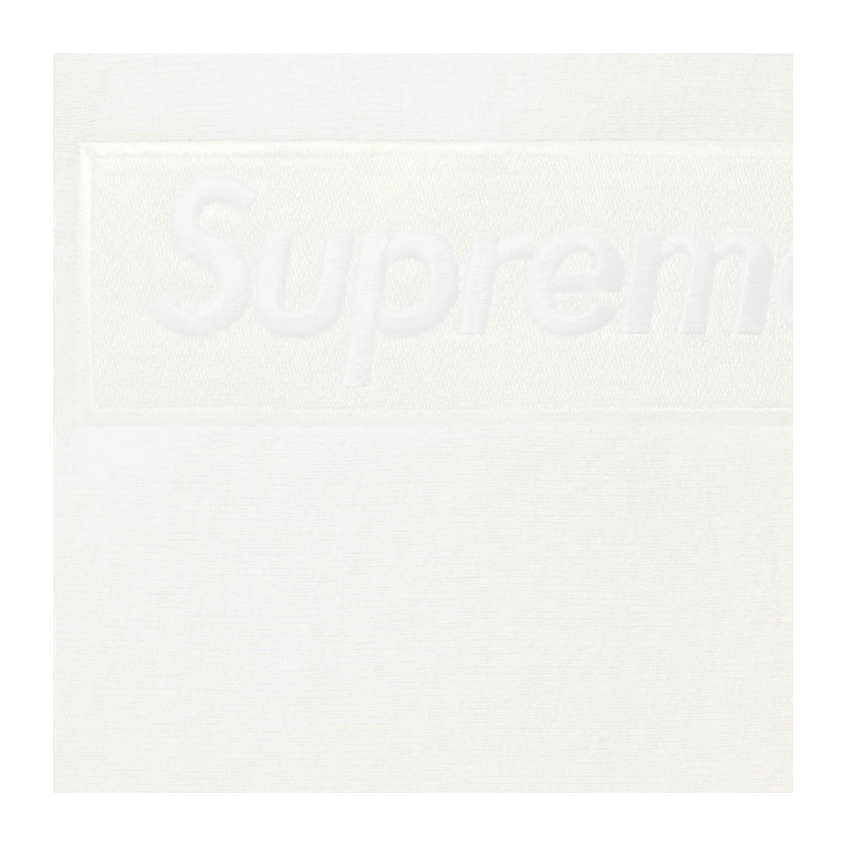 Supreme Box Logo Hooded Sweatshirt (FW23) White by Supreme in . Available at KershKicks for £265.00. A must-have for fans of Supreme looking to elevate their style with this Hoodie.
