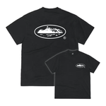 Corteiz OG Island Logo Tee Black Corteiz OG Island Logo Tee Black