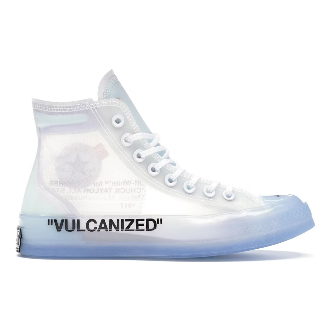 Off white vulcanized high top hotsell