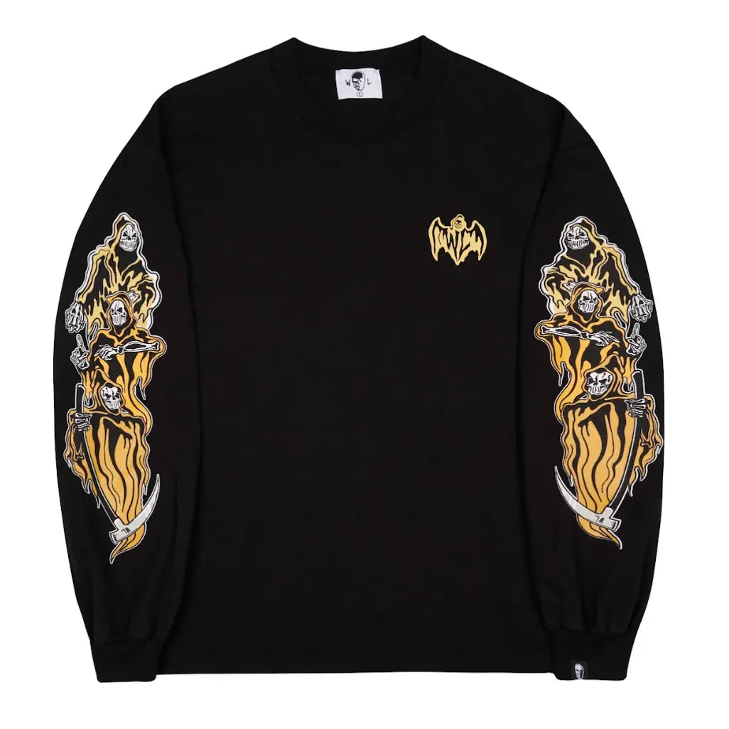 Warren Lotas Three Reapers Long Sleeve - Yellow