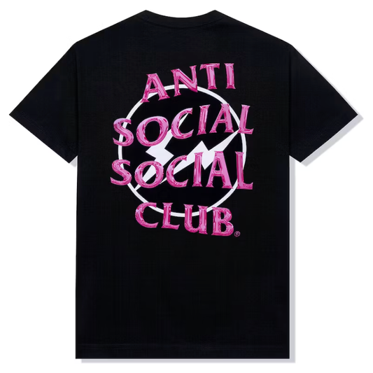 Anti Social Social Club x Fragment Precious Petals Tee (FW22) Black Pink by Anti Social Social Club from £45.00