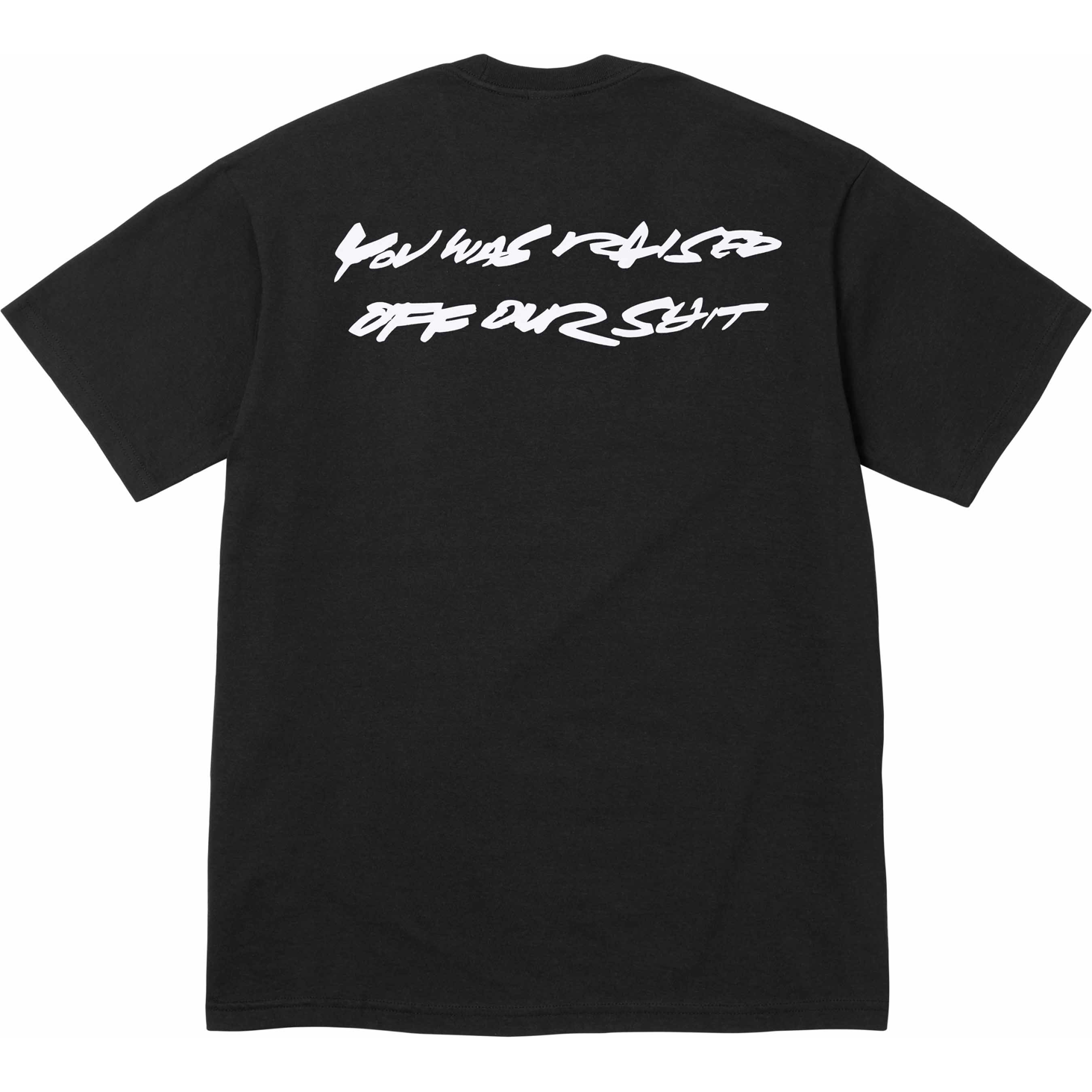 Supreme Futura Box Logo Tee Black by Supreme in . Available at KershKicks for £70.00. A must-have for fans of Supreme looking to elevate their style with this T-Shirt.