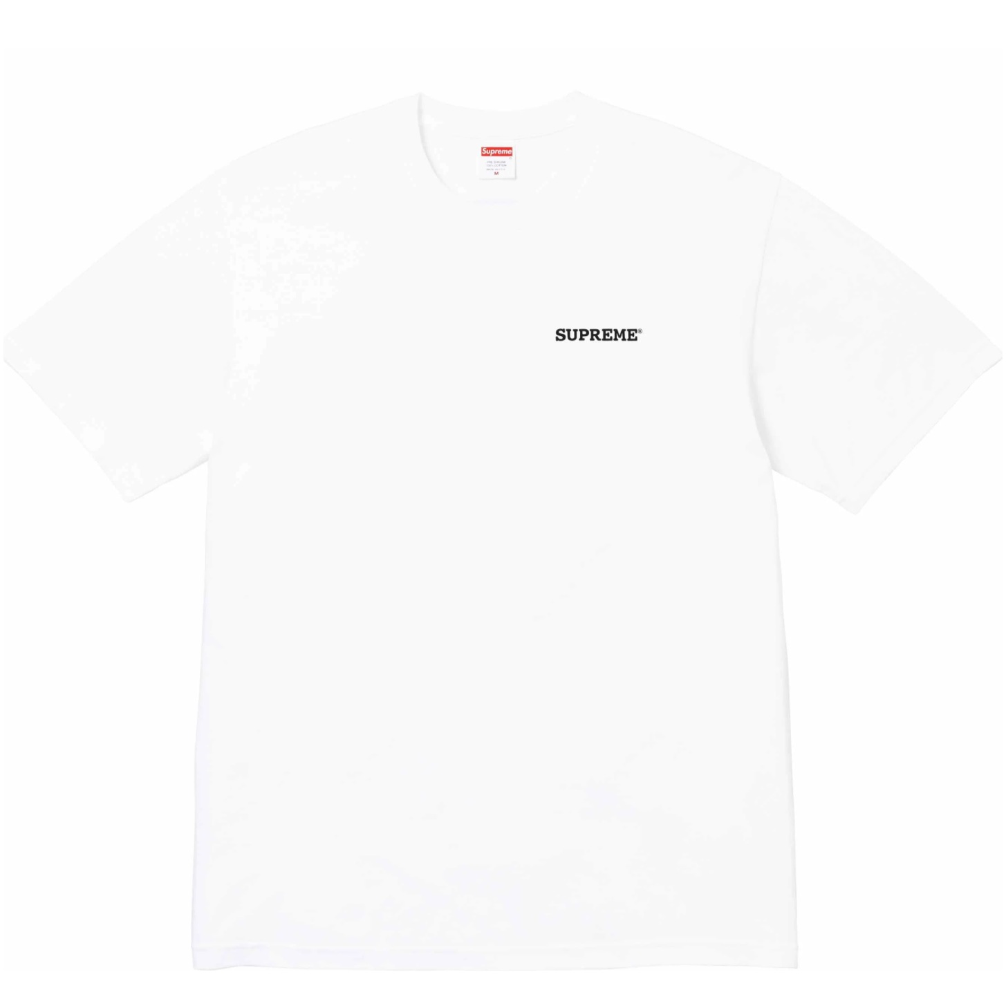 Supreme Patchwork Tee White by Supreme in . Available at KershKicks for £65.00. A must-have for fans of Supreme looking to elevate their style with this T-Shirt.