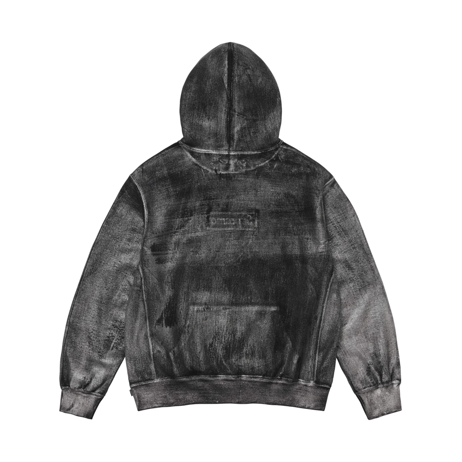 SUPREME/MM6 MAISON MARGIELA FOIL BOX LOGO HOODED SWEATSHIRT BLACK by Supreme from £350.00