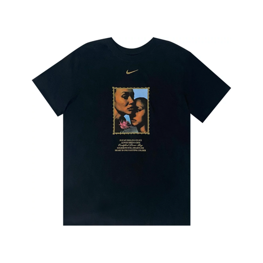 Nike x Drake Certified Lover Boy Twin T-Shirt (Friends and Family) Black by Nike in Clothing. Available at KershKicks for £120.00. A must-have for fans of Nike looking to elevate their style with this T-Shirt.