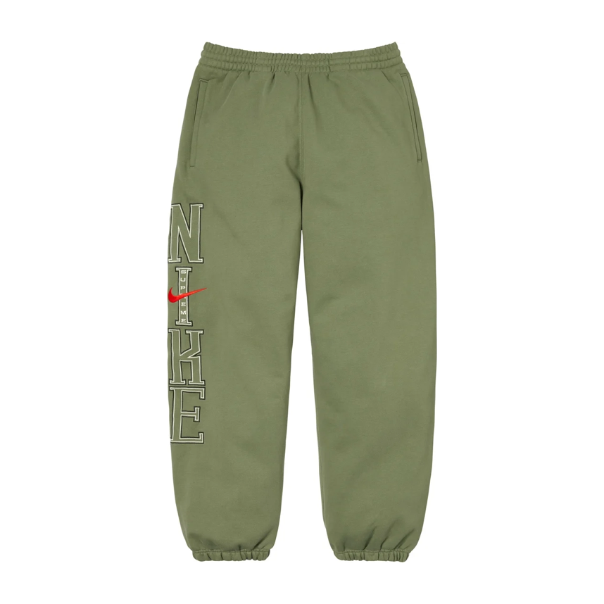 Supreme Nike Sweatpants Olive by Supreme from £185.00
