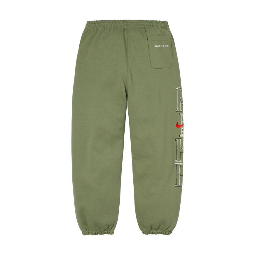Supreme Nike Sweatpants Olive by Supreme from £185.00
