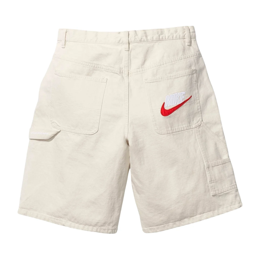 Supreme Nike Denim Short Natural by Supreme in Shorts. Available at KershKicks for £185.00. A must-have for fans of Supreme looking to elevate their style with this Shorts.