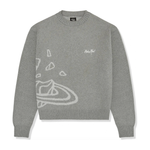 Broken Planet Market Knit Sweater Heather Grey Broken Planet Market Knit Sweater Heather Grey