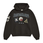 Broken Planet Beware Hoodie Soot Black Broken Planet Beware Hoodie Soot Black