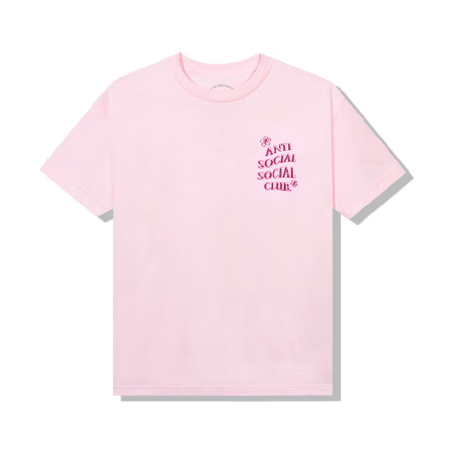 Anti Social Social Club Coral Crush T-shirt Pink by Anti Social Social Club in Clothing. Available at KershKicks for £95.00. A must-have for fans of Anti Social Social Club looking to elevate their style with this T-Shirt.