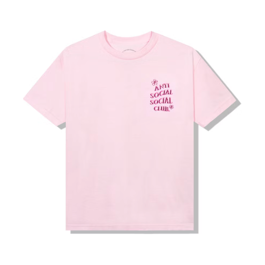 Anti Social Social Club Coral Crush T-shirt Pink by Anti Social Social Club from £57.00