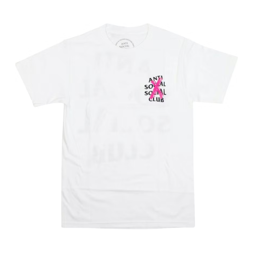 Anti Social Social Club Cancelled Tee - White by Anti Social Social Club in . Available at KershKicks for £85.00. A must-have for fans of Anti Social Social Club looking to elevate their style with this T-Shirt.