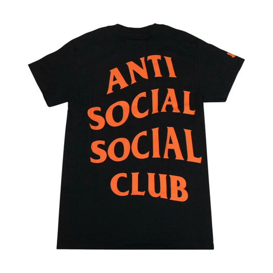 Anti Social Social Club x Undefeated Paranoid Logo T-Shirt Black by Anti Social Social Club from £57.00